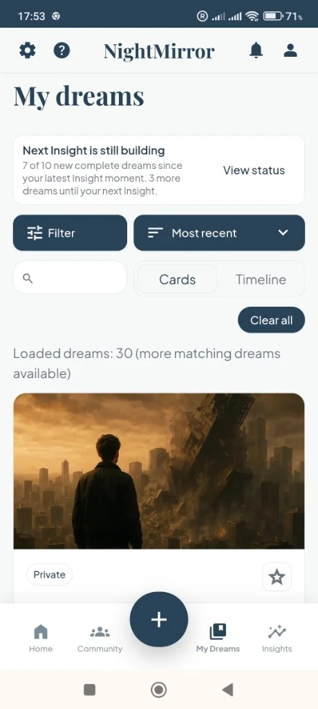 NightMirror My Dreams preview